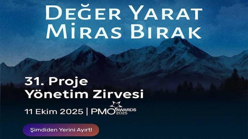 Proje Yönetim Zirvesi 2025 İçin Geri Sayım!