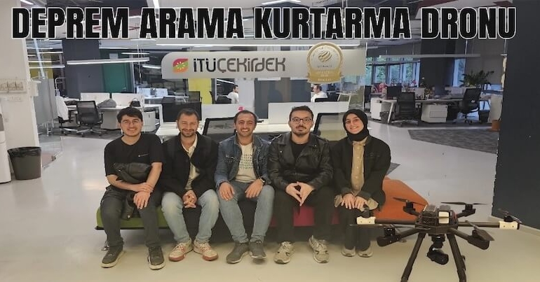 DEPRON Deprem Arama Kurtarma Dronu